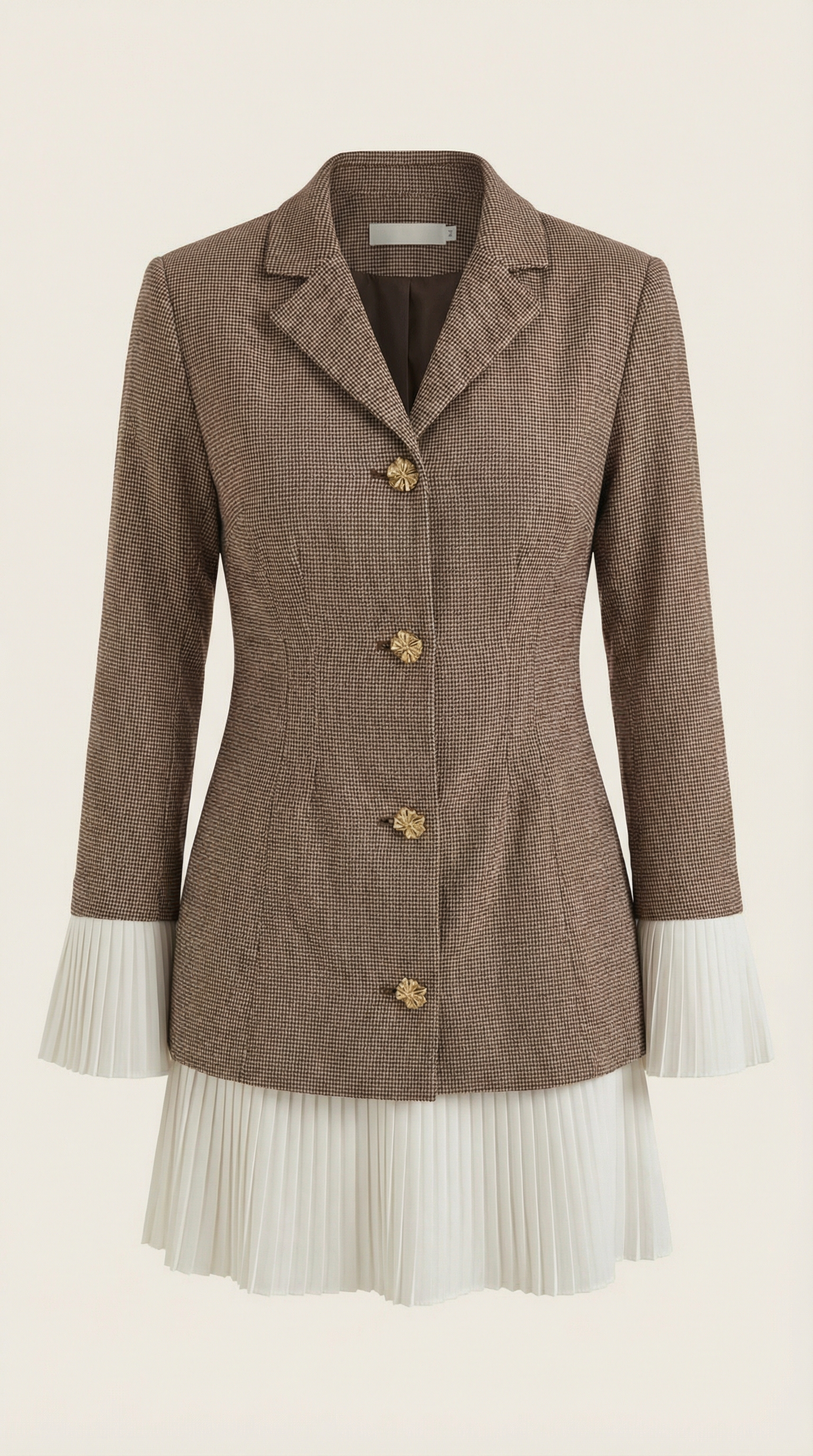 Blazer mujer con corte elegante