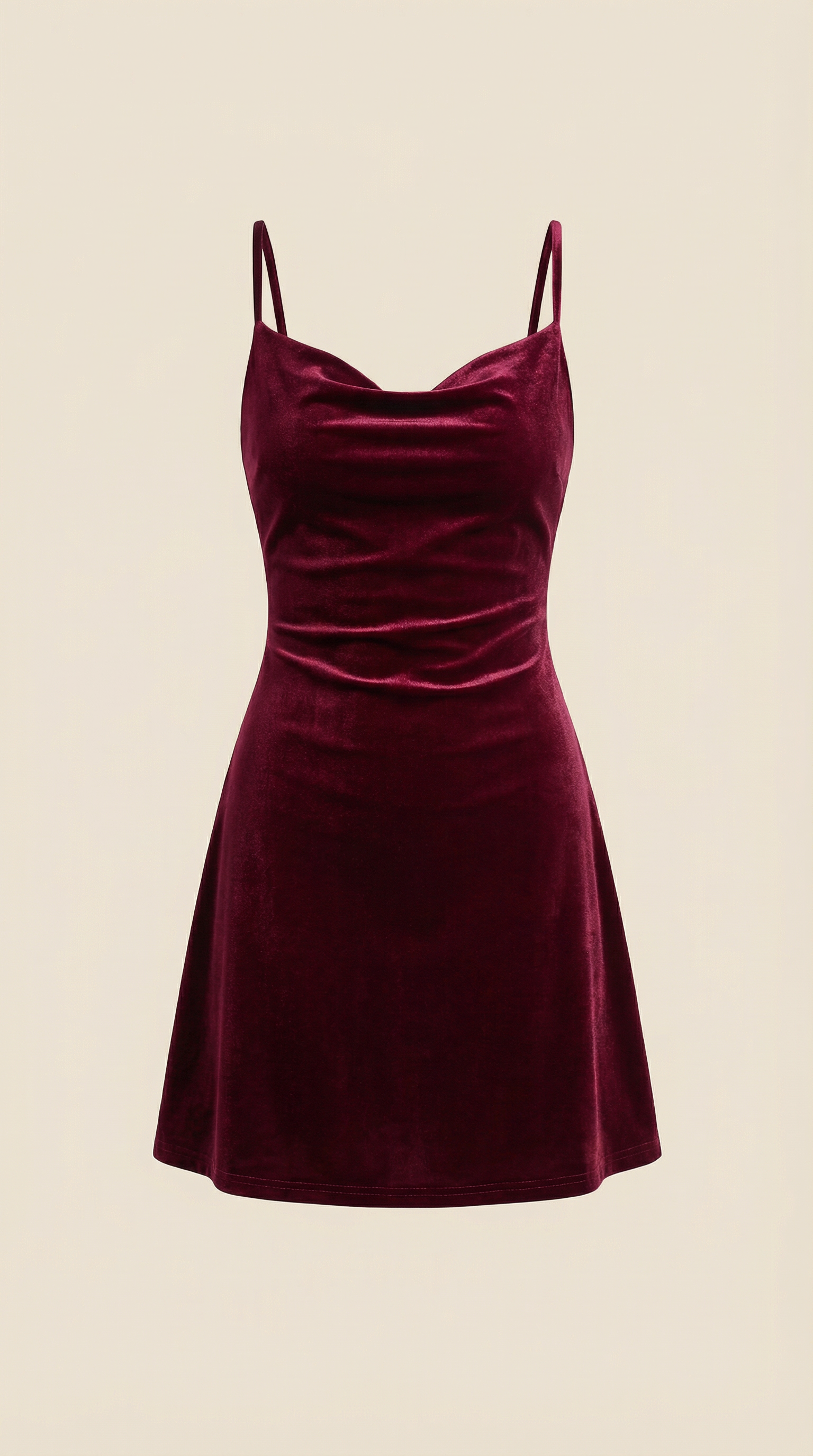 Vestido mini con corte elegante