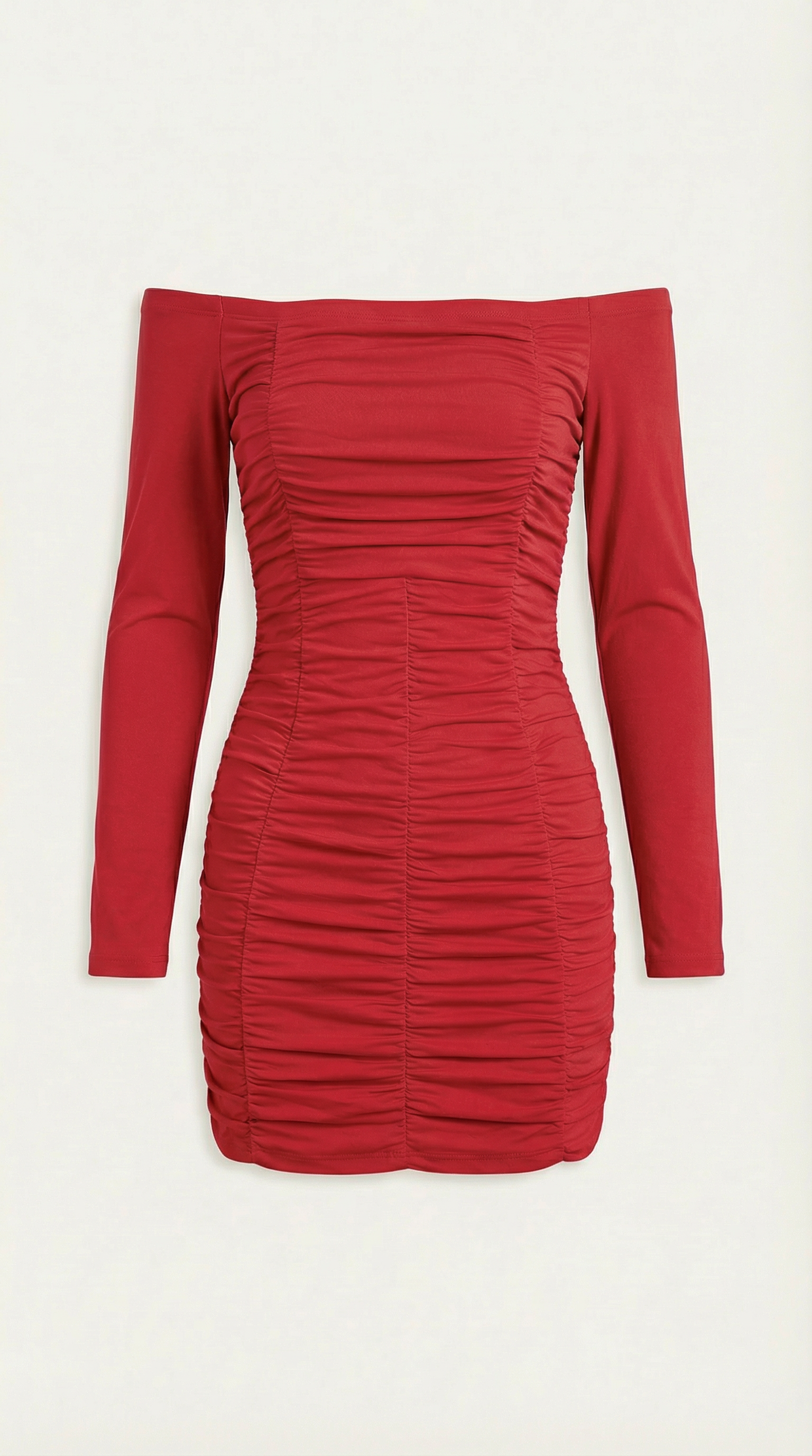 Vestido mini ajustado con diseño elegante